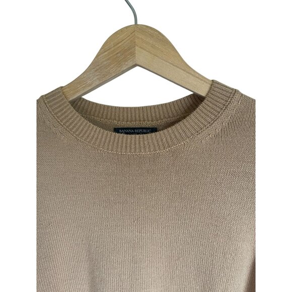Banana Republic Factory Size Small Acrylic Blend Ultrasoft Crewneck Sweater - Picture 3 of 7